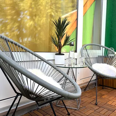 Ruhe Oase Steinhoefel - Balkon, Naturblick, Design-maisonette-apartment - Nahe Fuerstenwalde-spree Apartament