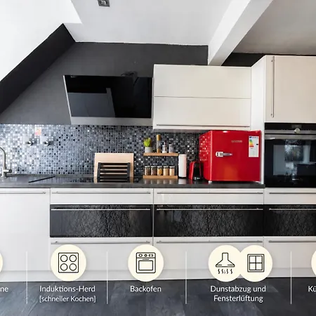 Διαμέρισμα Ruhe Oase Steinhoefel - Balkon, Naturblick, Design-maisonette-apartment - Nahe Fuerstenwalde-spree