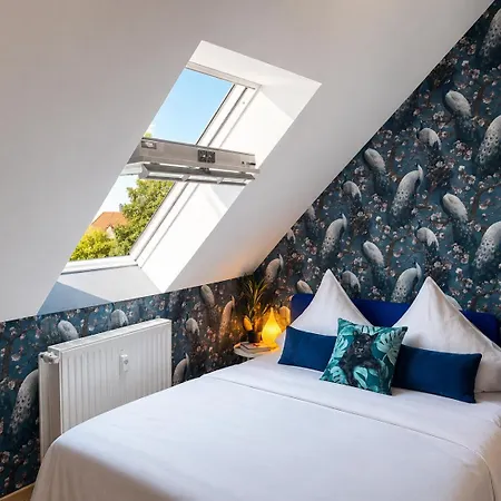 Ruhe Oase Steinhoefel - Balkon, Naturblick, Design-maisonette-apartment - Nahe Fuerstenwalde-spree *
