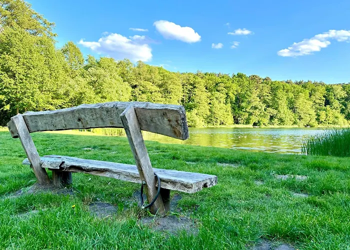 Ruhe Oase Steinhoefel - Balkon, Naturblick, Design-maisonette-apartment - Nahe Fuerstenwalde-spree