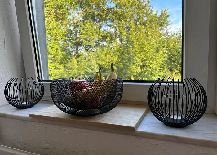 Ruhe Oase Steinhoefel - Balkon, Naturblick, Design-maisonette-apartment - Nahe Fuerstenwalde-spree דירה *