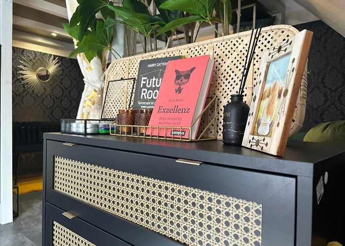 Ruhe Oase Steinhoefel - Balkon, Naturblick, Design-maisonette-apartment - Nahe Fuerstenwalde-spree شقة *