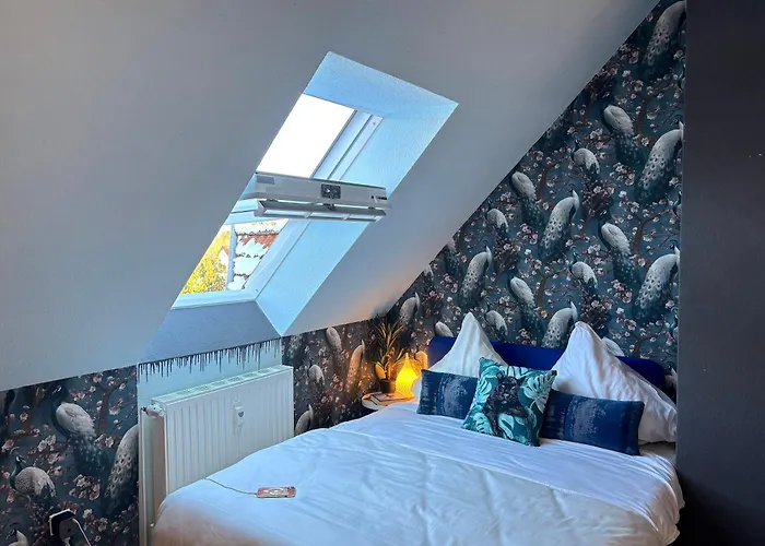 Ruhe Oase Steinhoefel - Balkon, Naturblick, Design-maisonette-apartment - Nahe Fuerstenwalde-spree شقة