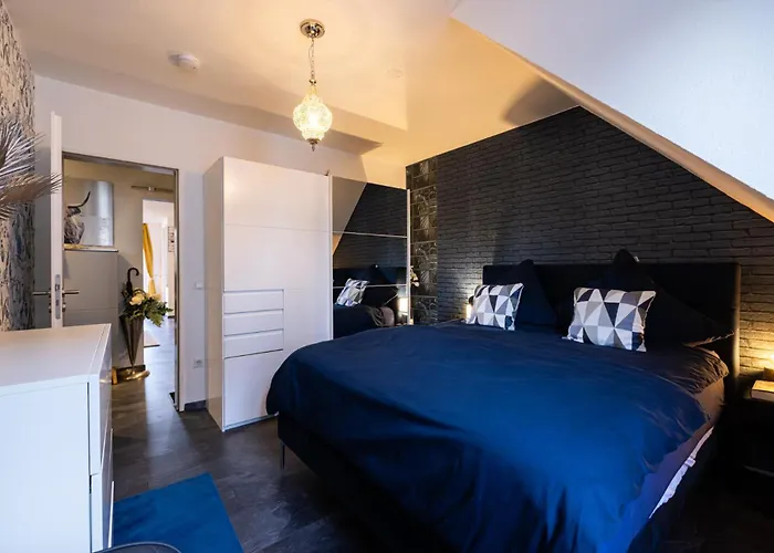 Ruhe Oase Steinhoefel - Balkon, Naturblick, Design-maisonette-apartment - Nahe Fuerstenwalde-spree *