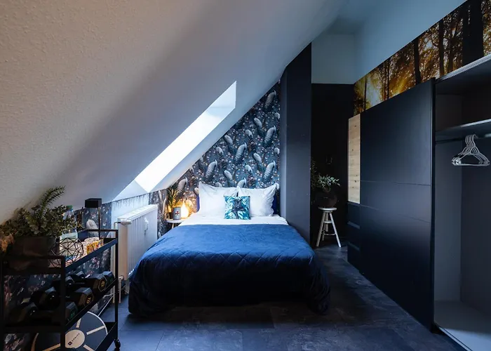 Ruhe Oase Steinhoefel - Balkon, Naturblick, Design-maisonette-apartment - Nahe Fuerstenwalde-spree *